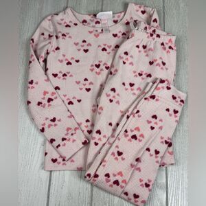 Girls pajama set, pants and top size 10